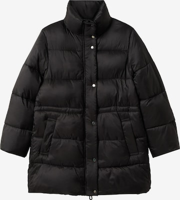 Veste d’hiver MANGO en noir : devant