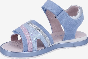 Richter Schuhe Sandale in Blau: Vorderseite