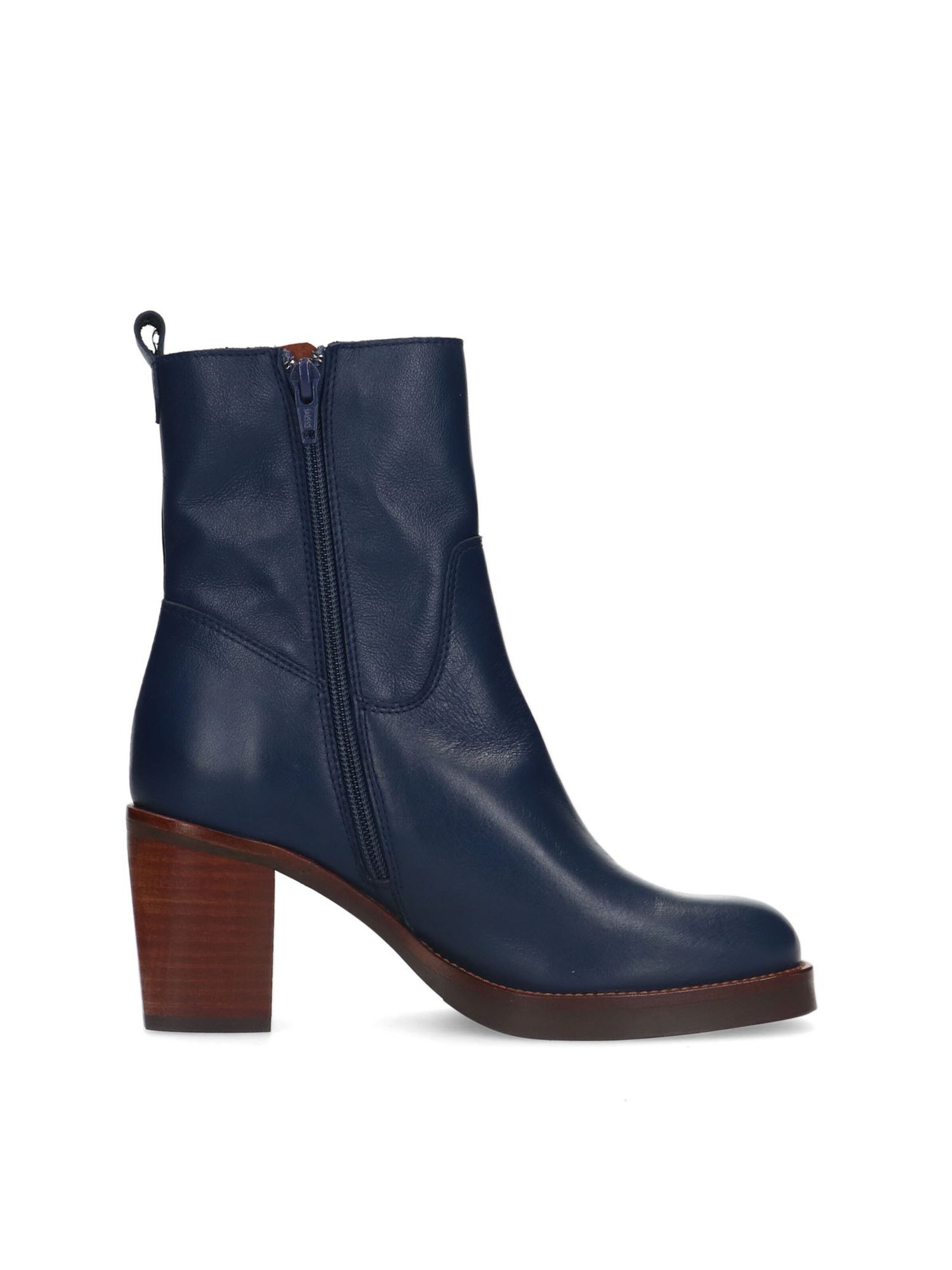 MANFIELD Ankle Boots in Blue