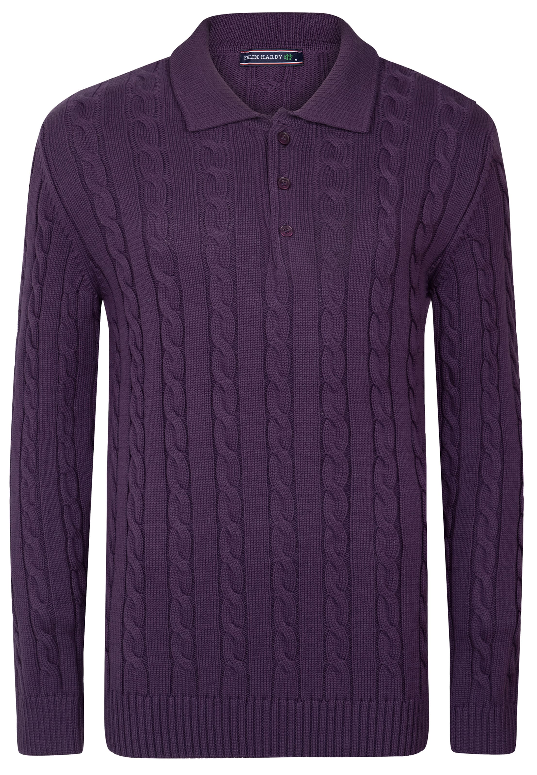 Felix Hardy Kampsun, värv lilla: eest vaates