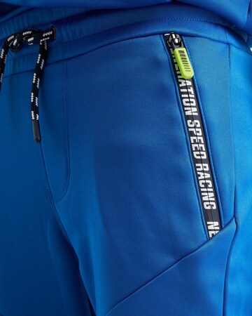 WE Fashion Tapered Trousers in Blue
