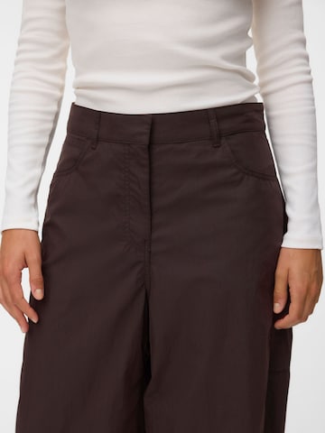 VERO MODA - Pierna ancha Pantalón en marrón