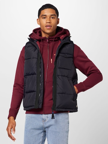 SCOTCH & SODA Bodywarmer in Zwart: voorkant