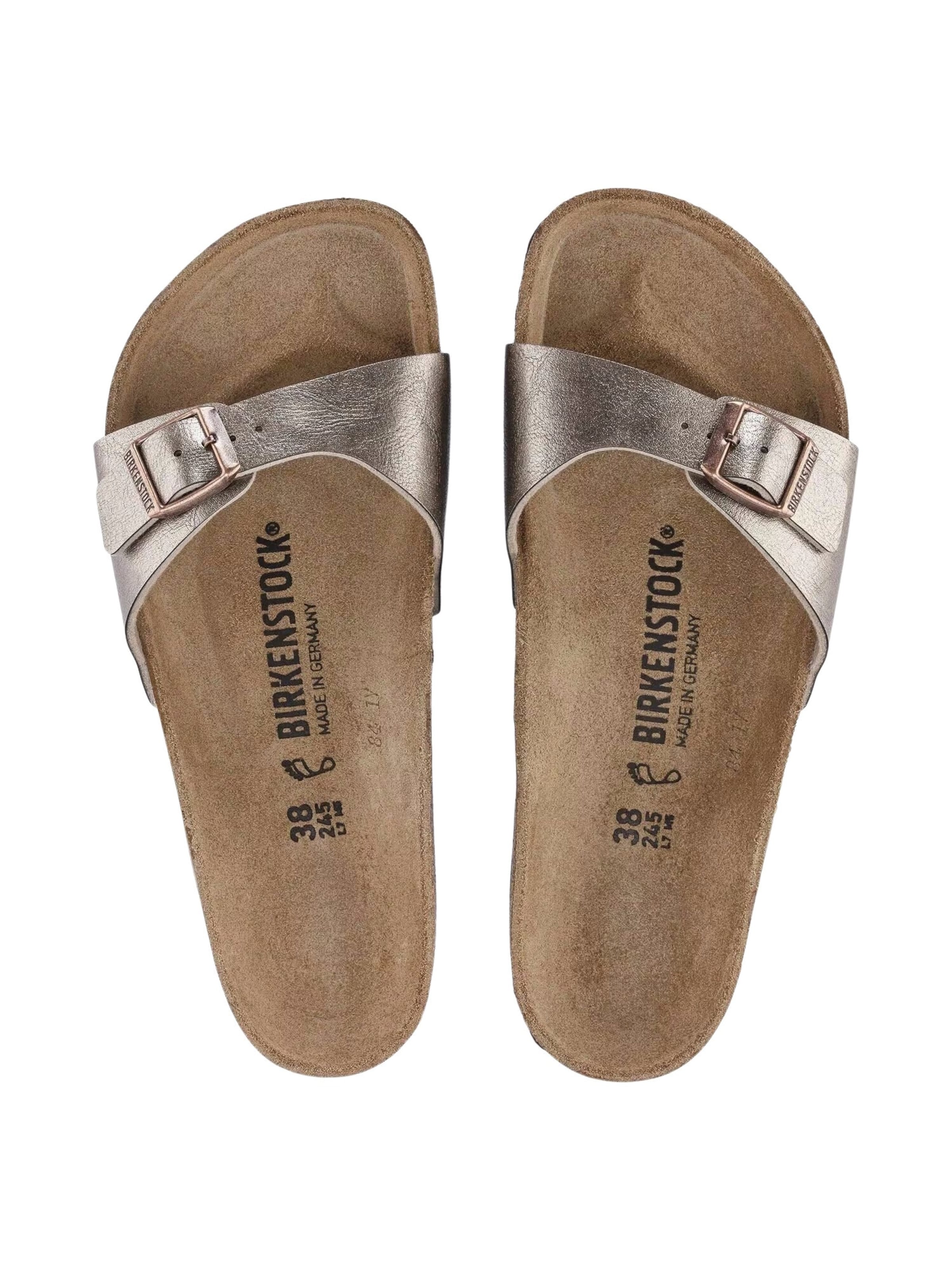 BIRKENSTOCK Muiltjes 'Madrid' in Grijs