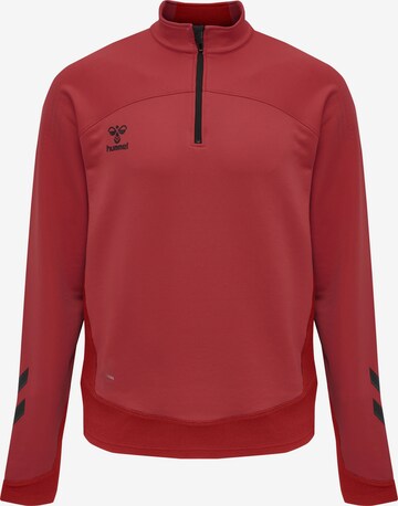 Hummel Sportsweatshirt in Rood: voorkant