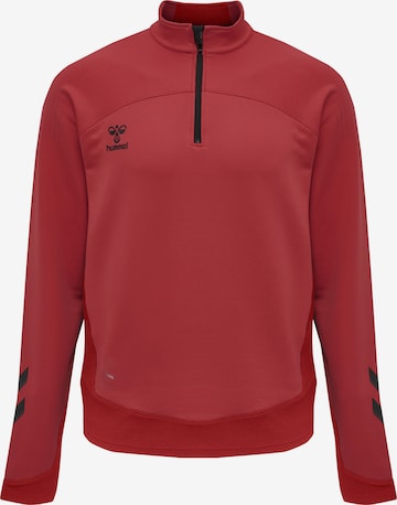 Hummel Sportsweatshirt in Rood: voorkant