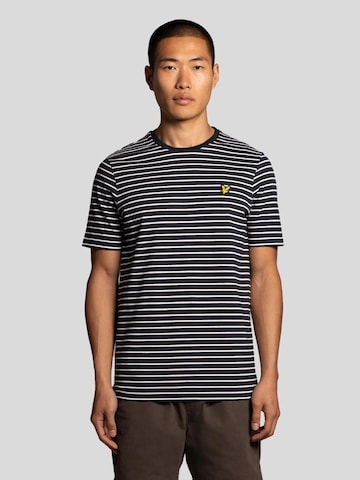 Lyle & Scott - Camiseta en azul: frente