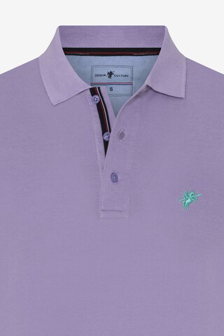 DENIM CULTURE Shirt 'Geoffry' in Purple