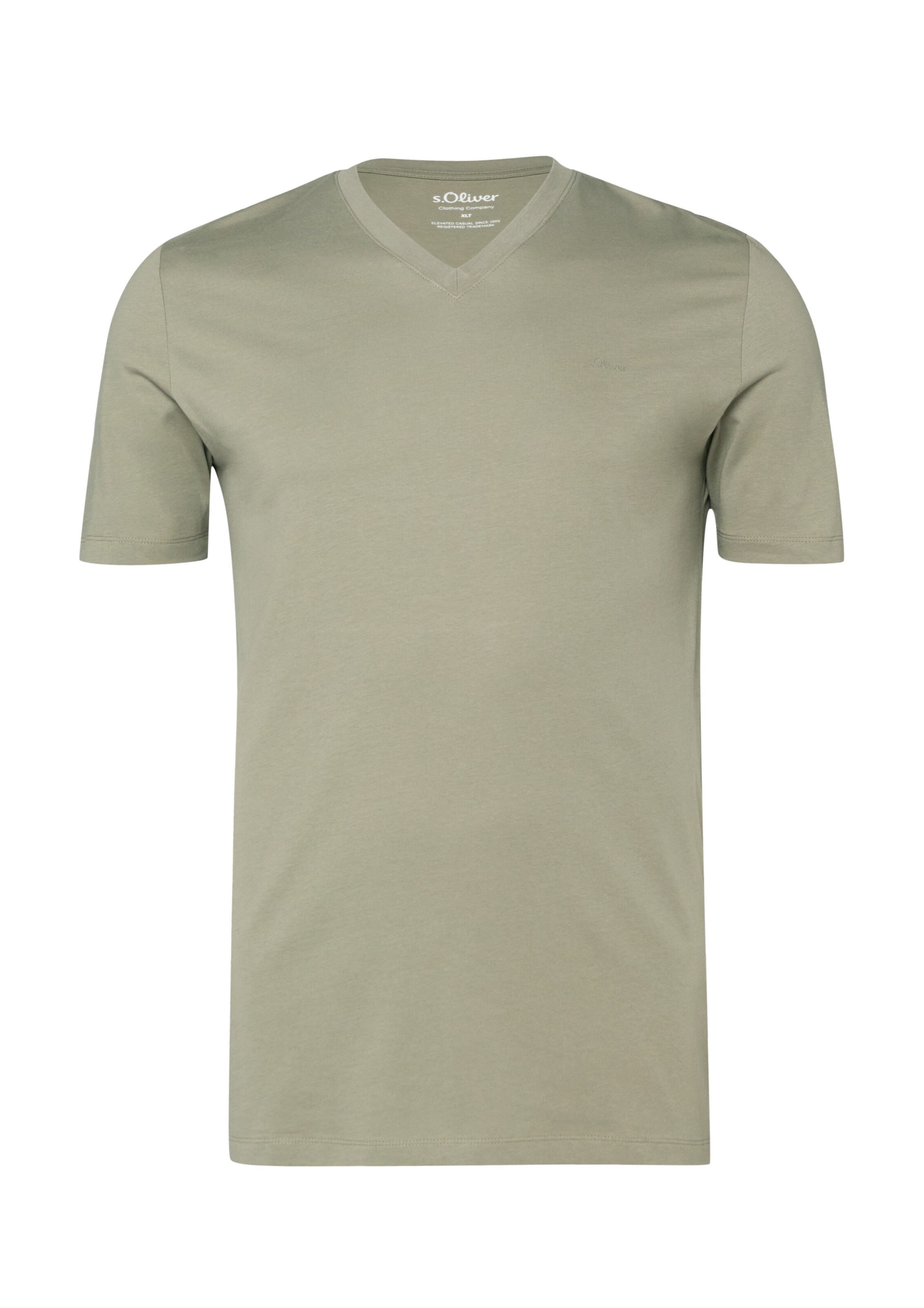 T-Shirt s.Oliver en vert : devant