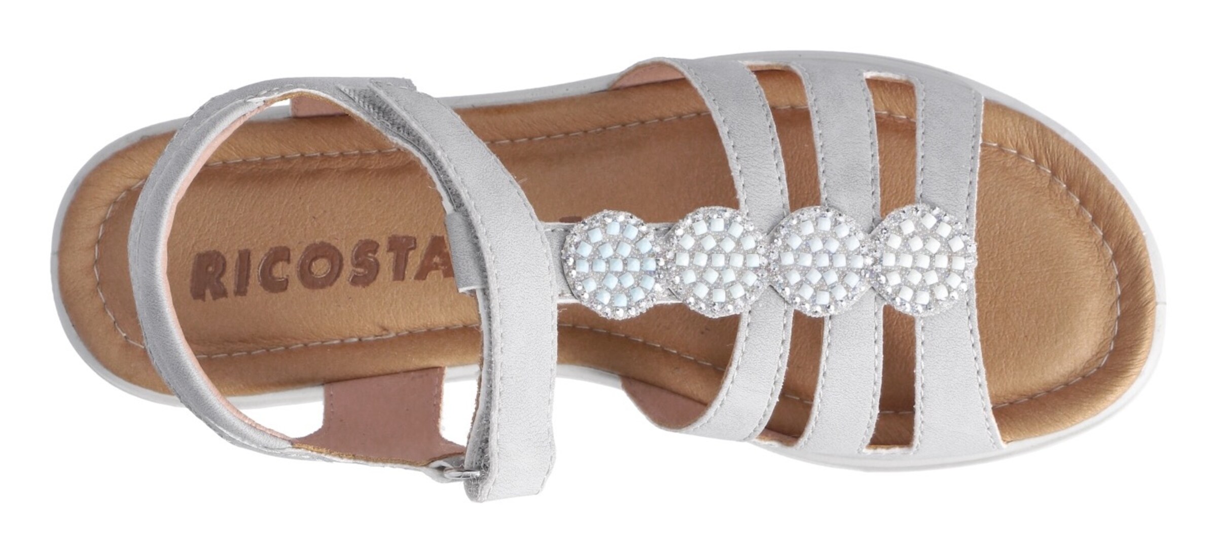 RICOSTA Sandals 'Ana' in Grey