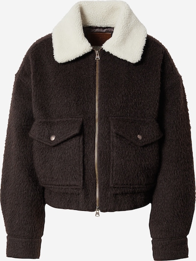 LEVI'S ® Prijelazna jakna 'Baby Bubble Wool Trucker' u bež / tamno smeđa, Pregled proizvoda