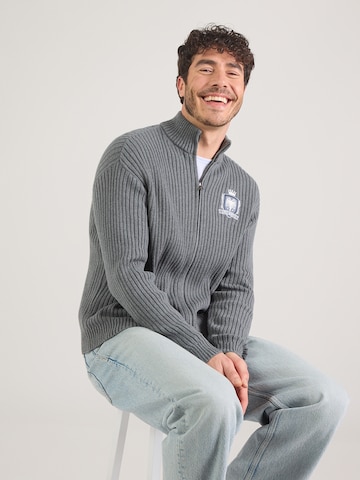 HOLLISTER Kardigán - Sivá: predná strana