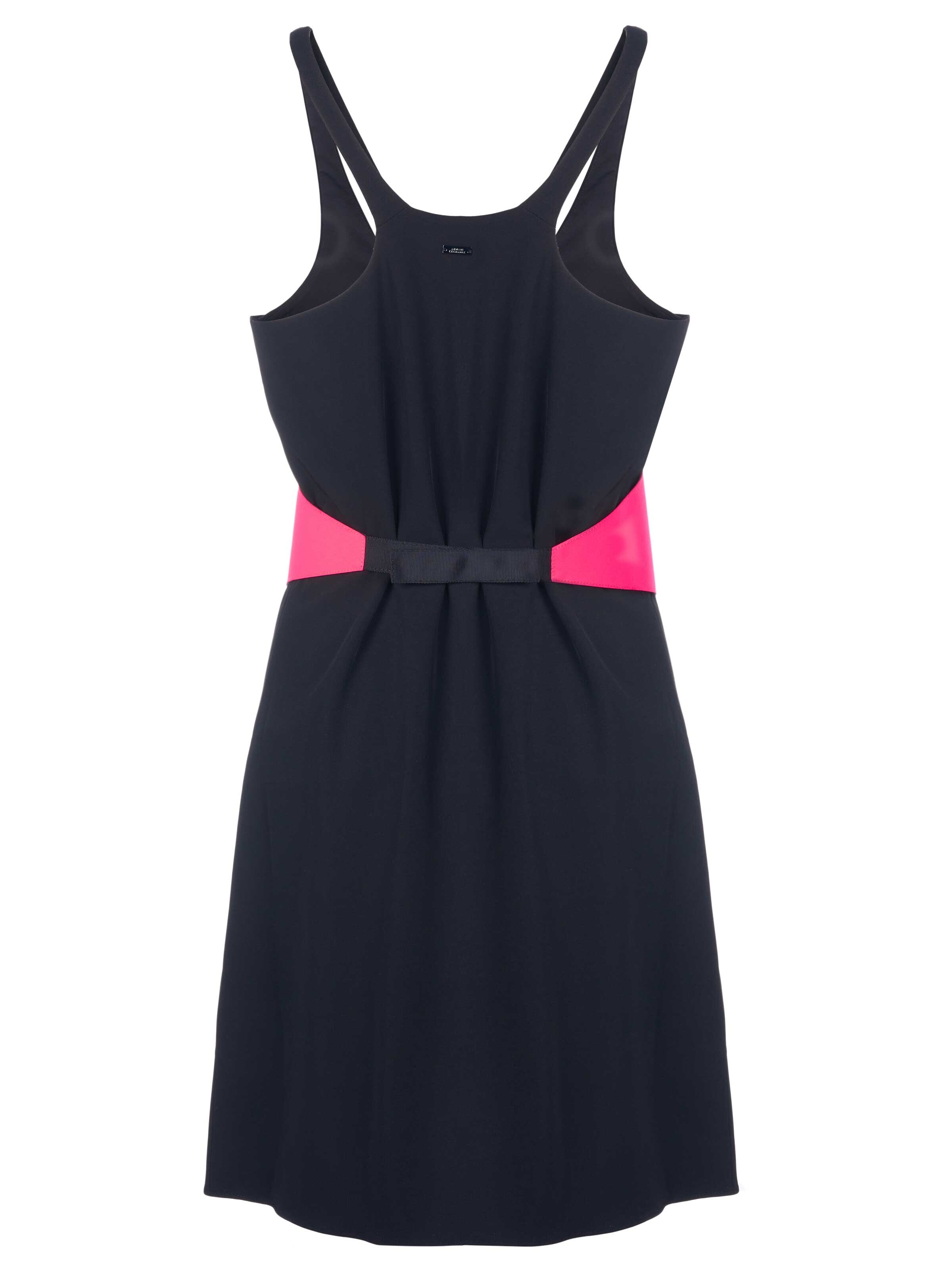 ARMANI Jurk 'Armani Exchange Kleid' in Zwart