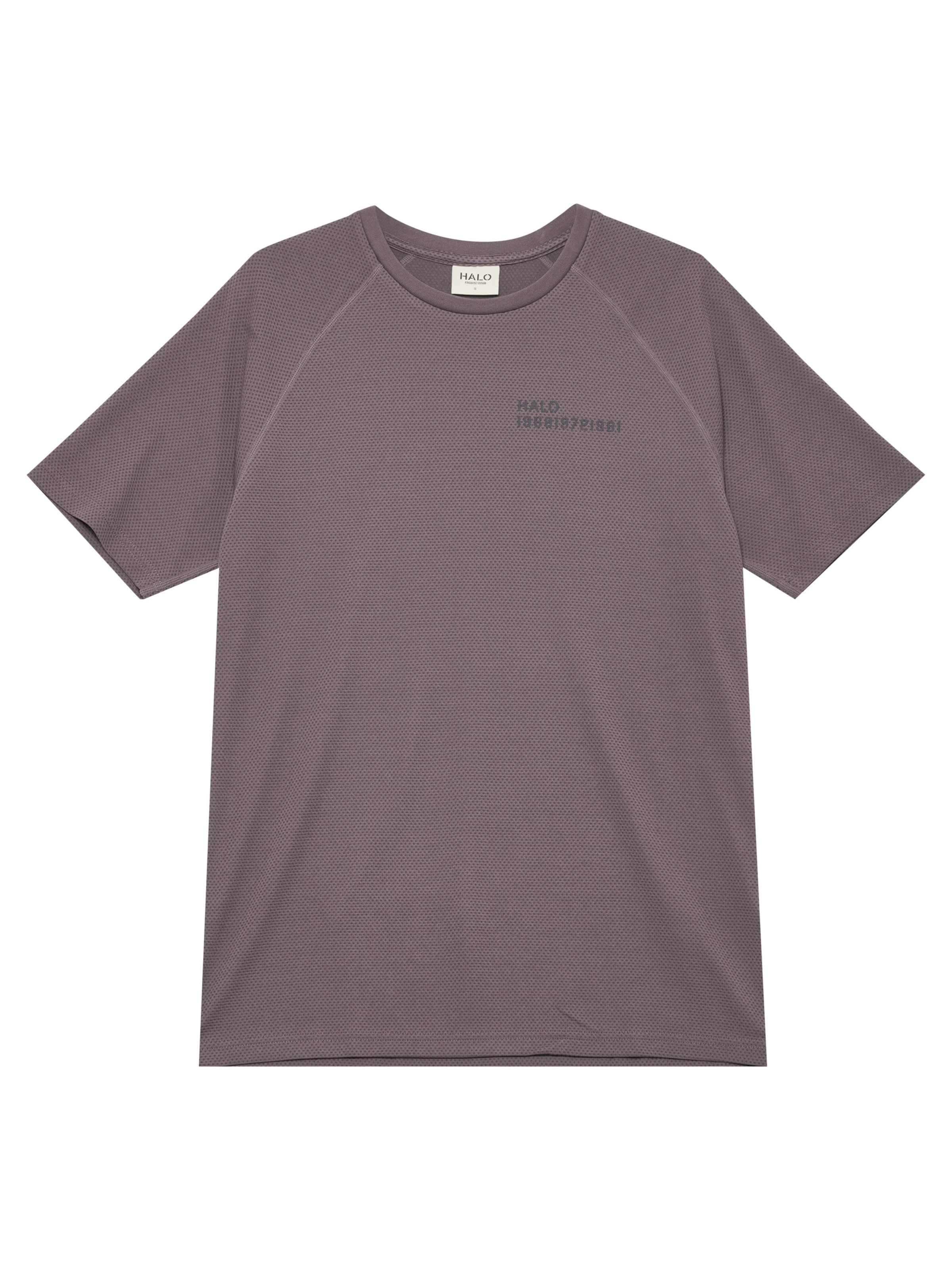 HALO T-Shirt in Grau: Vorderseite