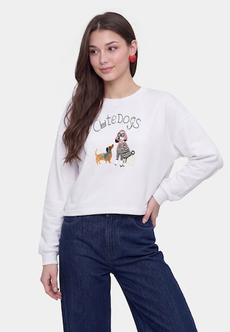 MYMO - Sudadera en gris: frente