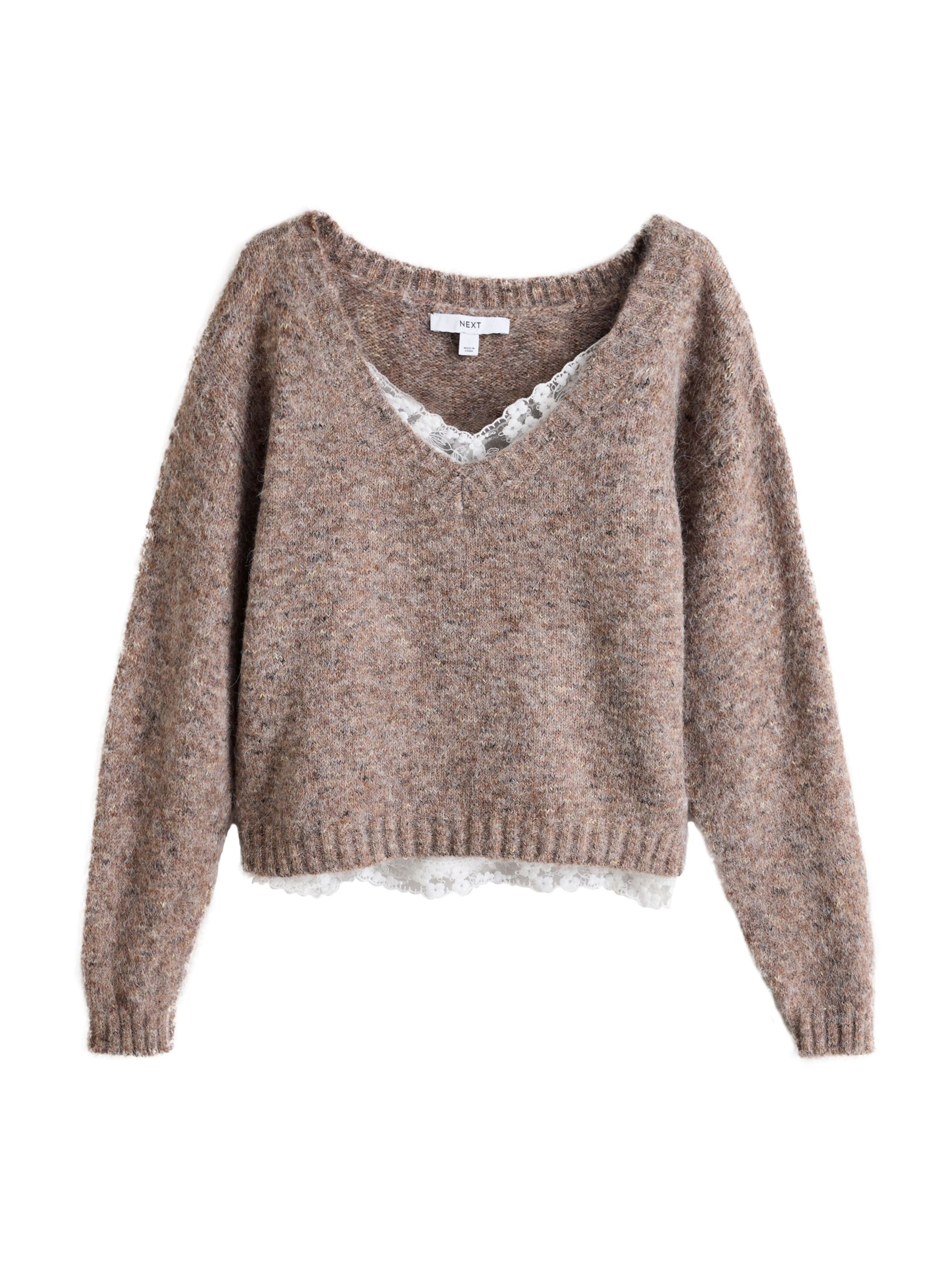 Next - Pullover em castanho: frente