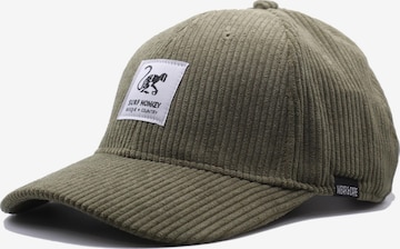 Surf Monkey - Boné desportivo em verde: frente