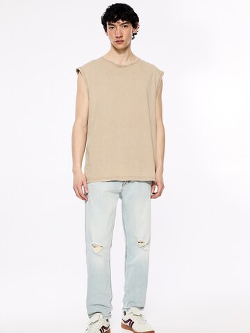 Pull&Bear Regular Jeans in Blau