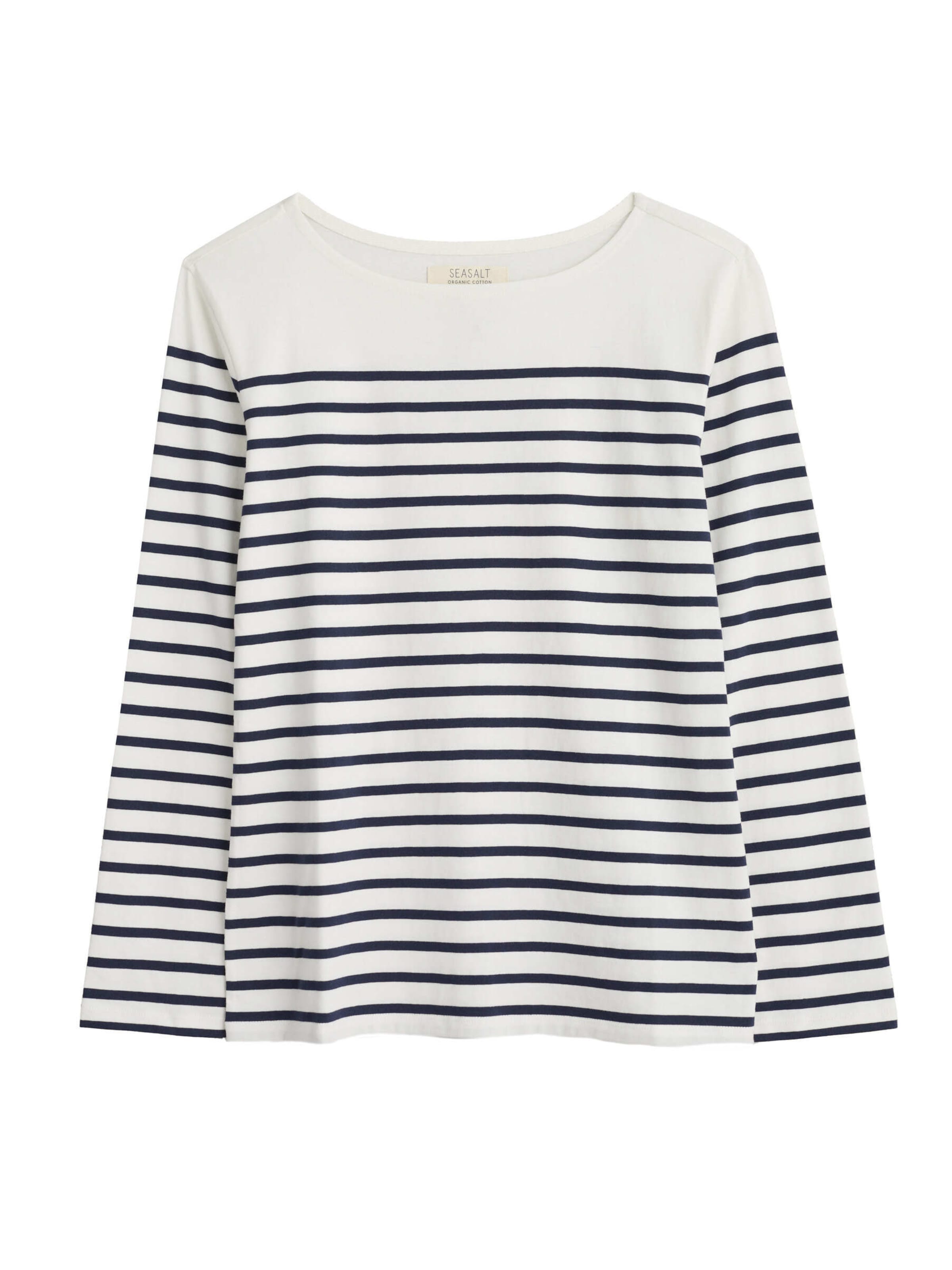 Seasalt Cornwall Tričko 'Sailor' – bílá: přední strana