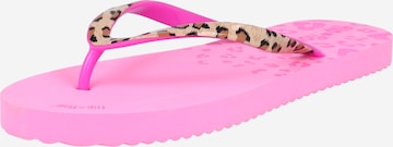 FLIP*FLOP T-Bar Sandals 'Easy Leo' in Pink: front