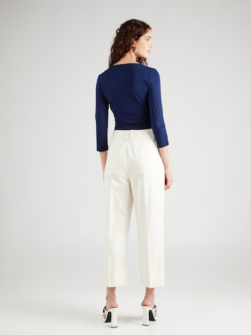 Regular Pantaloni cu dungă 'ZEEYA' de la Lauren Ralph Lauren pe bej