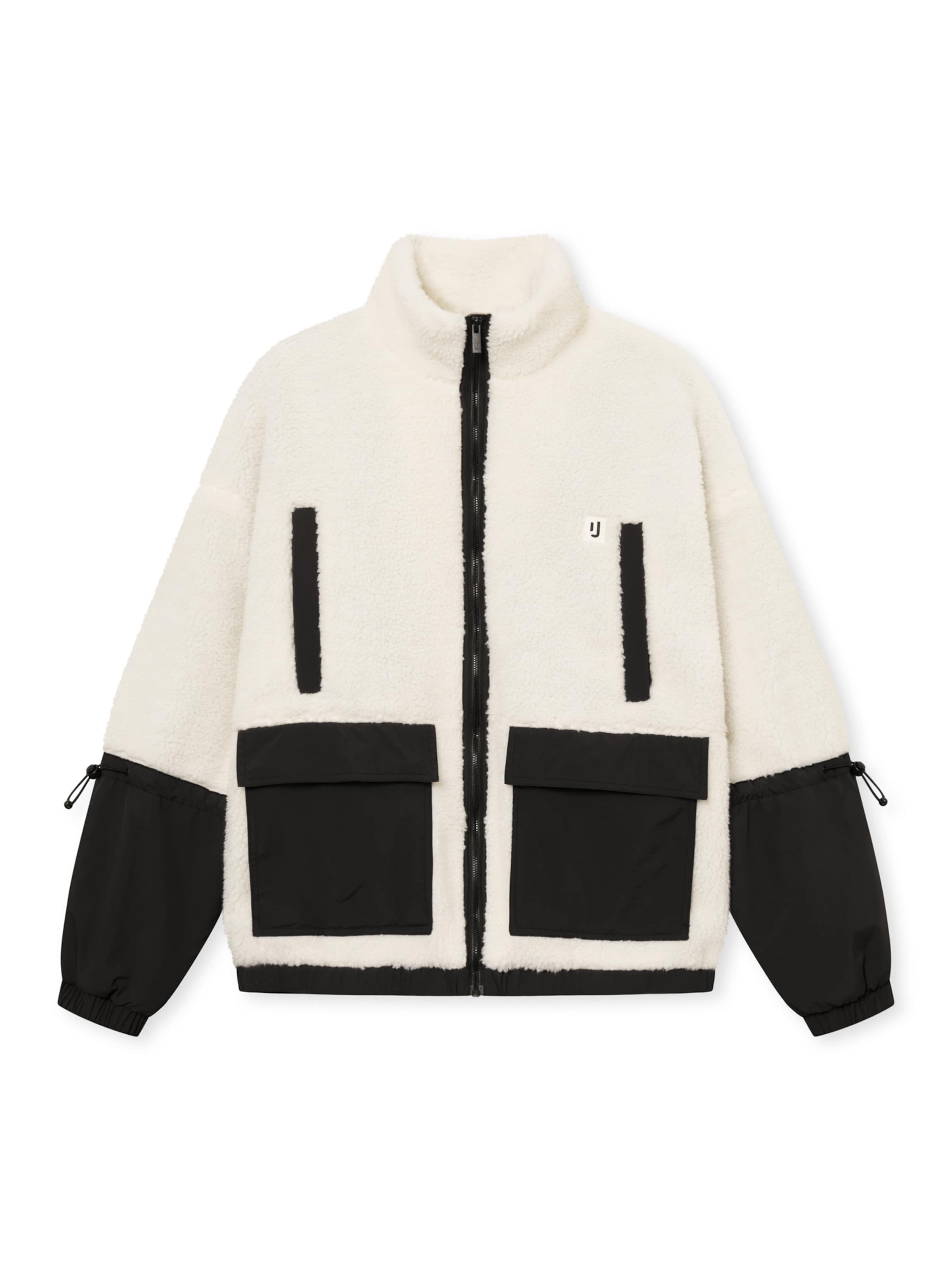 Johnny Urban Fleecetakki 'Carson' värissä beige: etupuoli