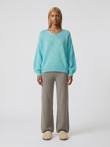 americandreams Oversized sweater 'Milana Cotton' in Blue