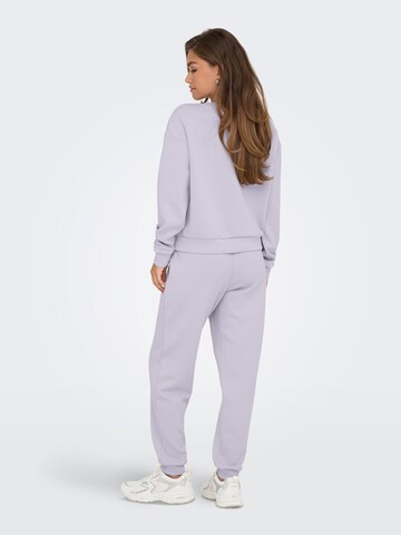 ONLY PLAY - Sweatshirt de desporto 'ONPLOUNGE' em roxo