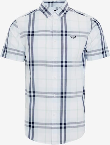 Threadbare Regular fit Button Up Shirt 'Marcello' in White: front