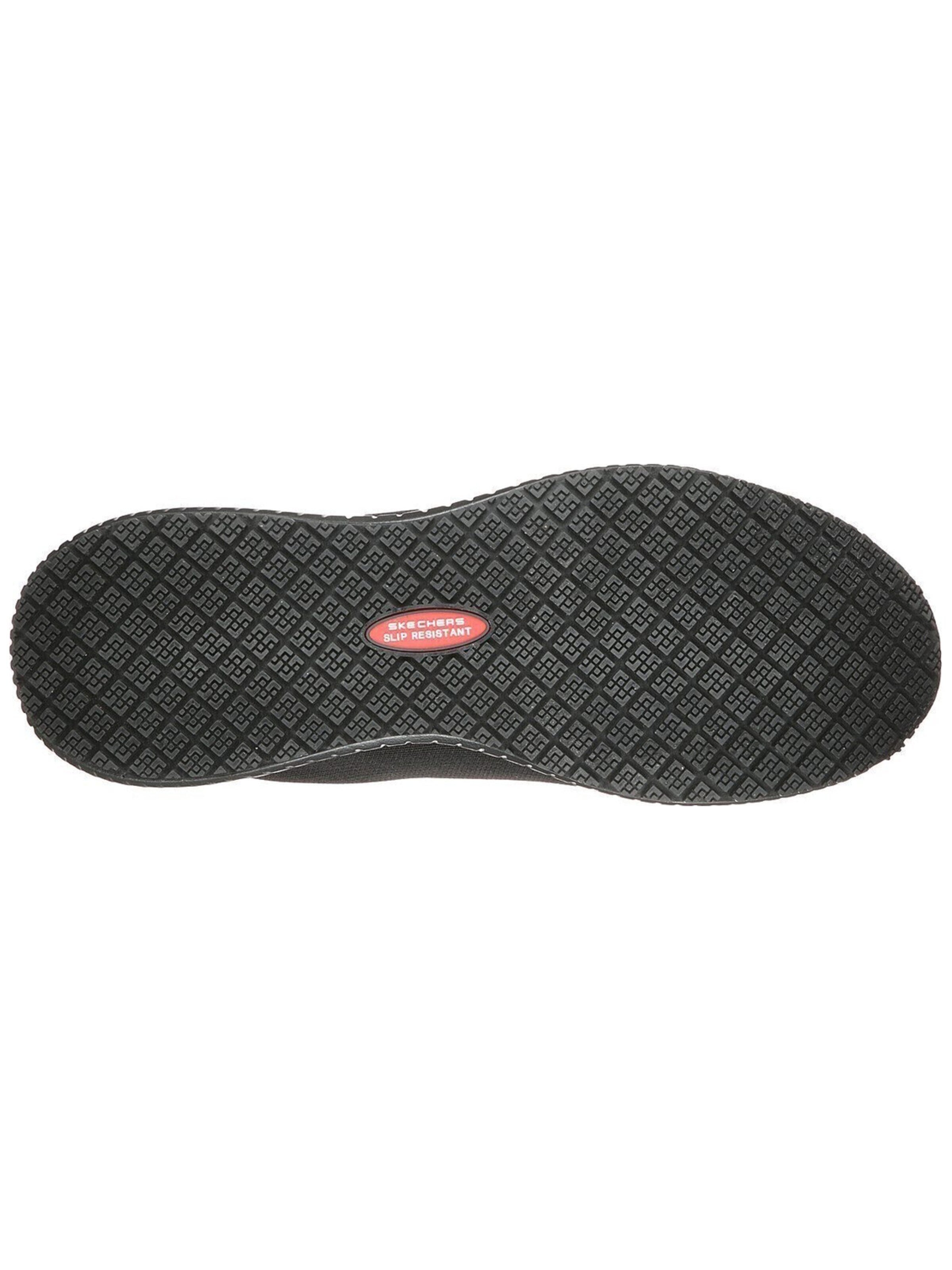 SKECHERS WORK Footwear Sneakers laag 'Squad Sr' in Zwart