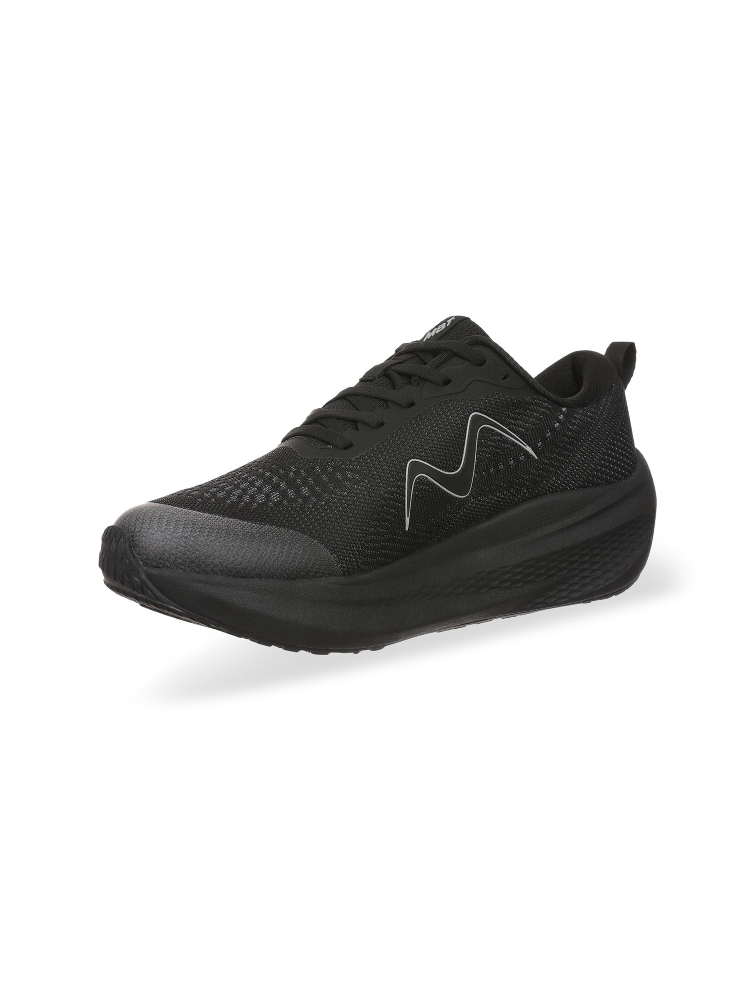 MBT - Sapatilhas slip-on ' MBT-1000 II LACE UP ' em preto: frente