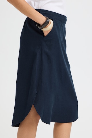 Jupe 'Falakka' b.young en bleu