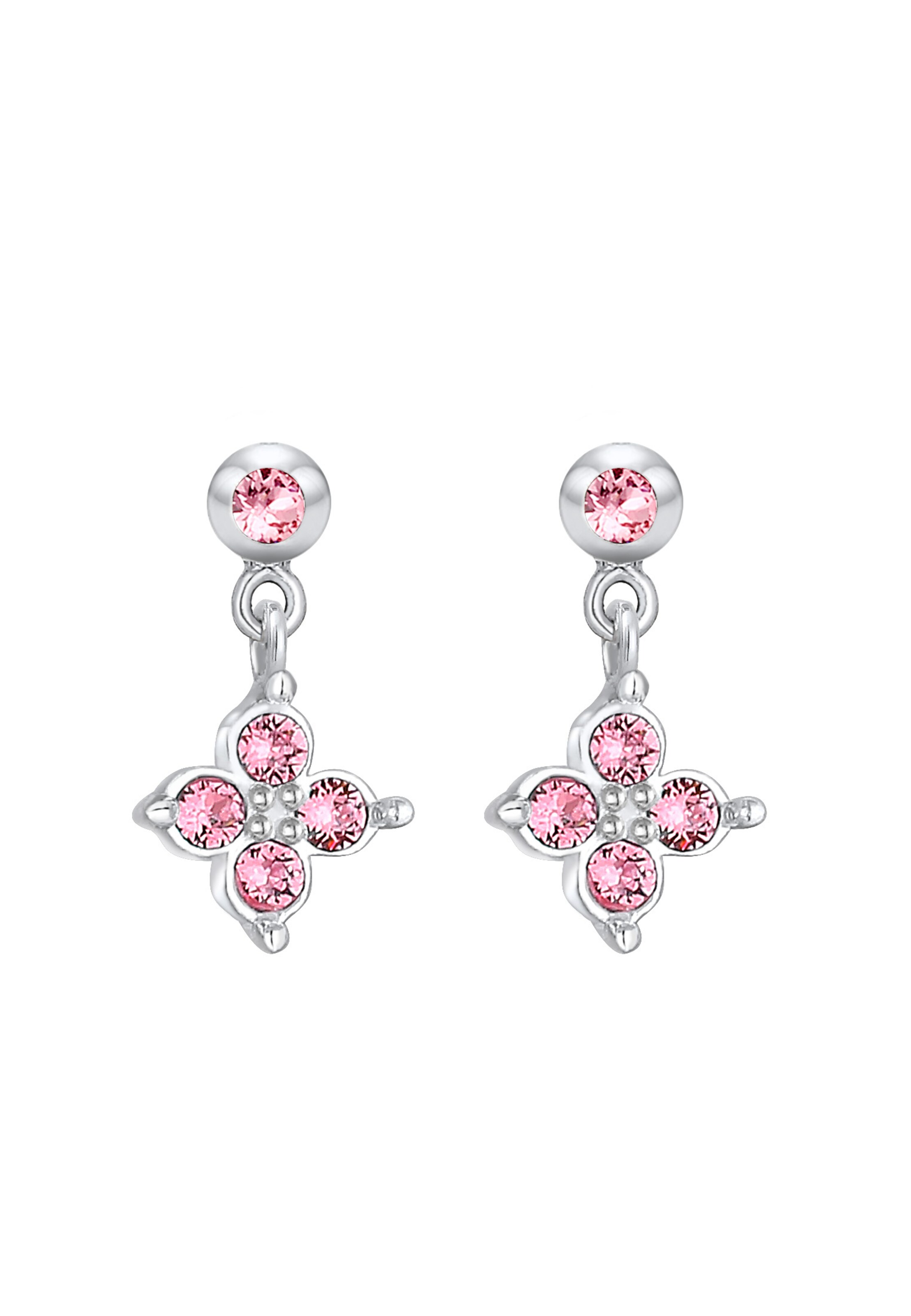 ELLI Sieraden 'Blume' in Roze: voorkant
