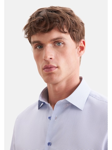 Coupe slim Chemise business SEIDENSTICKER en bleu