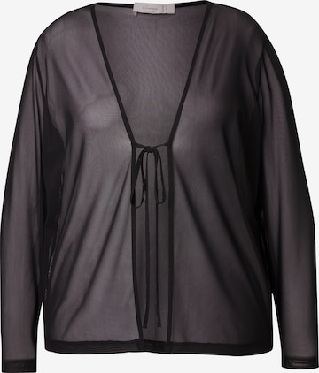 MIAMODA Tussenjas in Zwart: voorkant