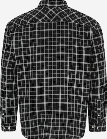 JACK & JONES - Comfort Fit Camisa 'Cozy' em preto