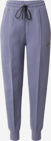 Nike Sportswear Kalhoty 'TCH FLC' – fialová: přední strana