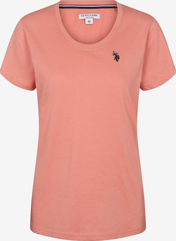 U.S. POLO ASSN. Top ' Amy ' – oranžová: přední strana