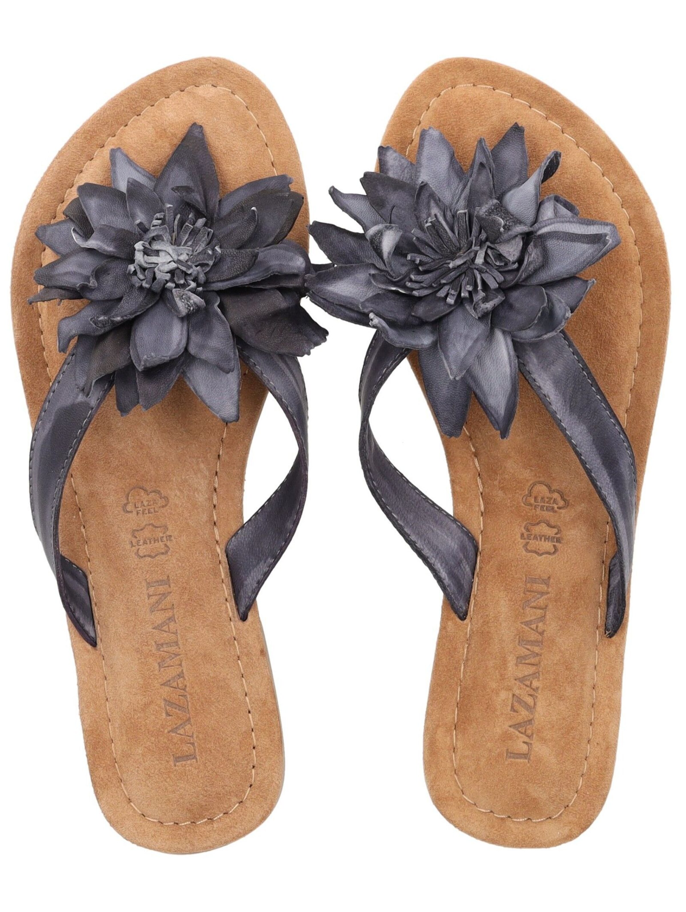 LAZAMANI Mules in Black