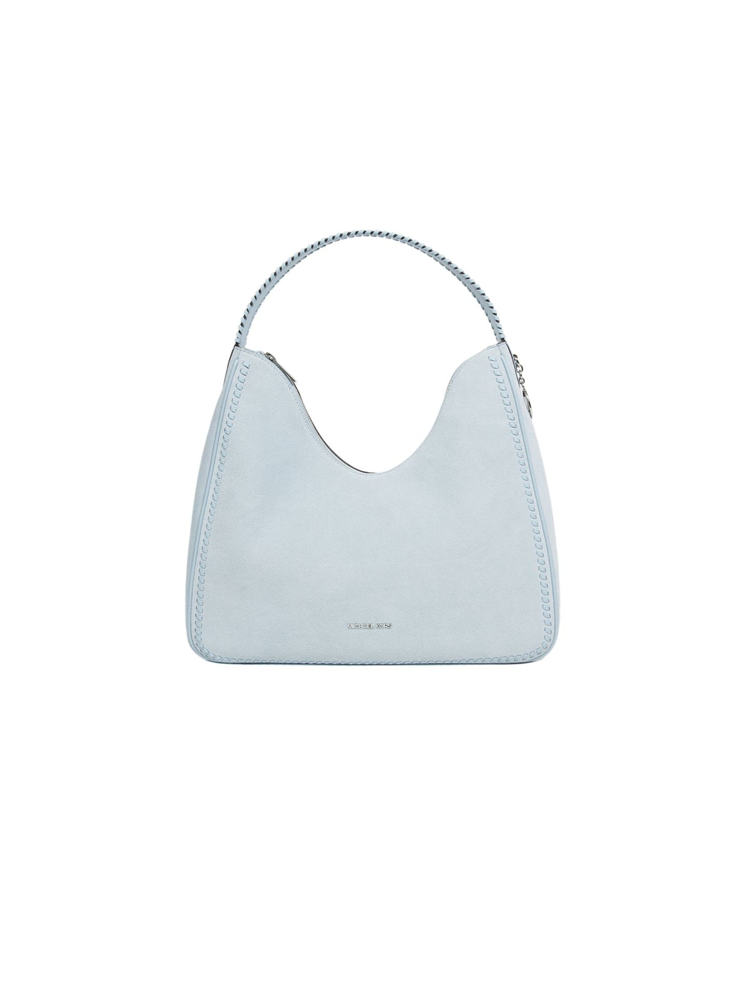 Borsa a spalla 'Nayla' di Michael Kors in blu: frontale