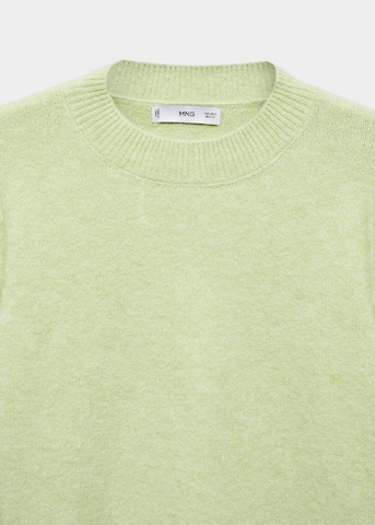 MANGO Sweter 'Agur' w kolorze zielony