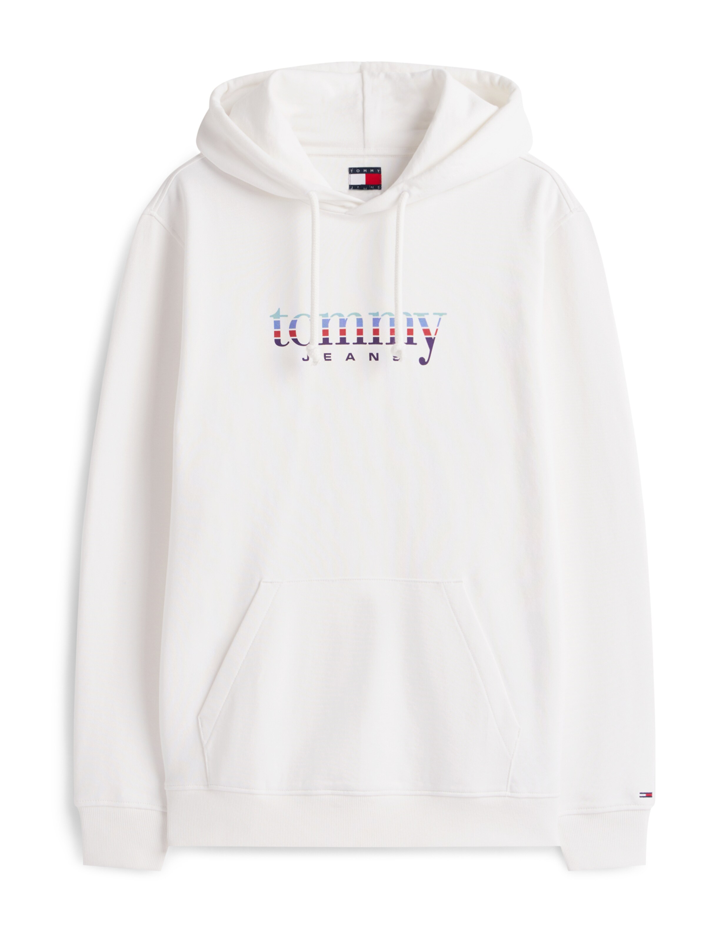 Tommy Jeans Μπλούζα φούτερ σε λευκό: μπροστά