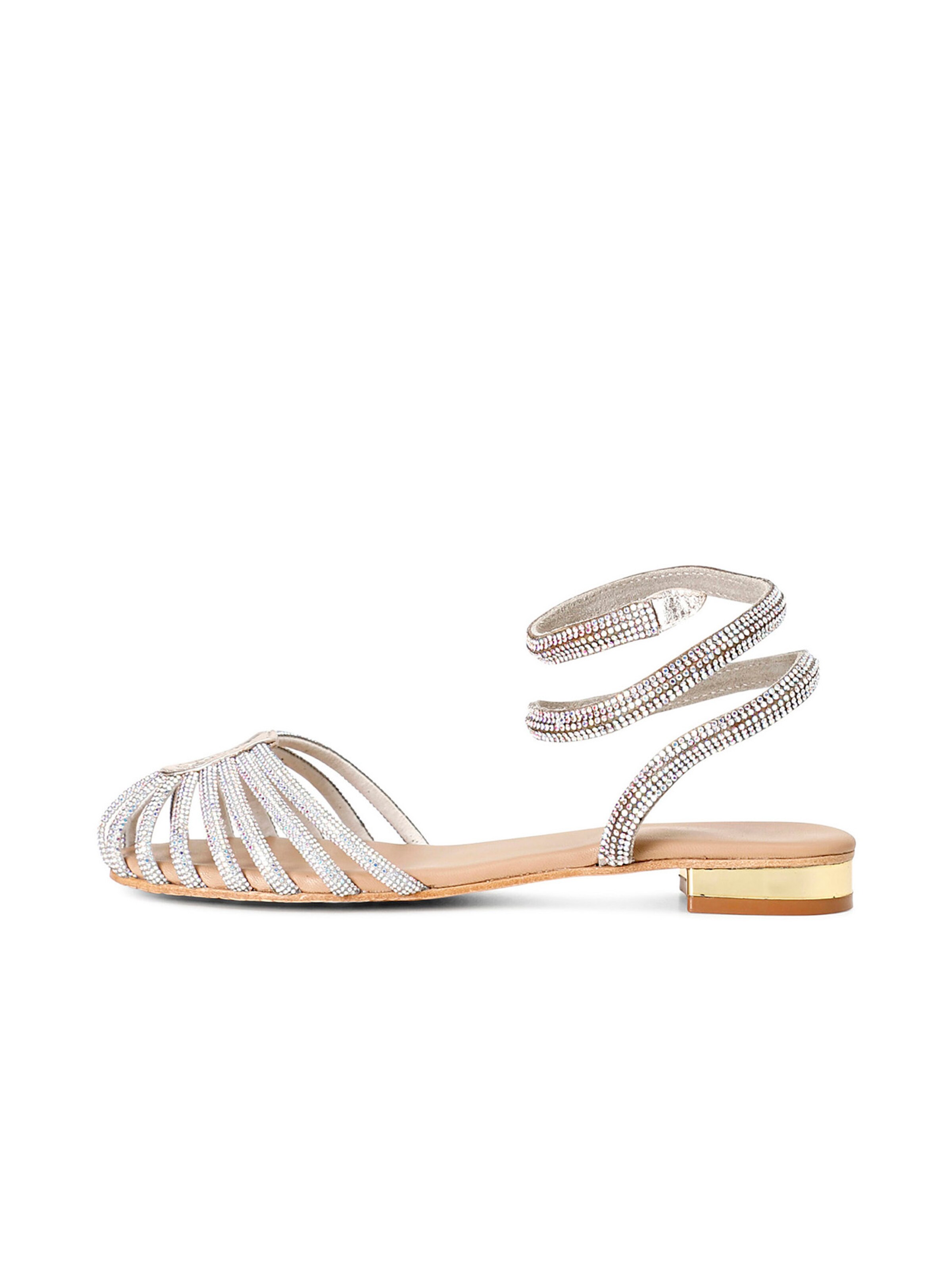 Ballerina di CAFè NOIR in argento: frontale