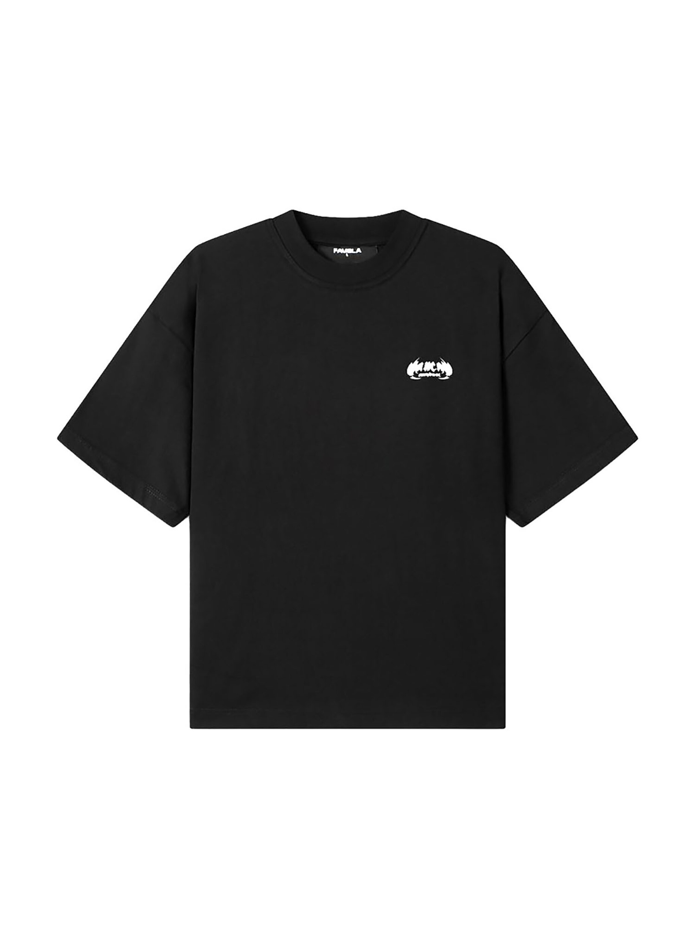 FAVELA Shirt 'Cyrillic Ou' in Black