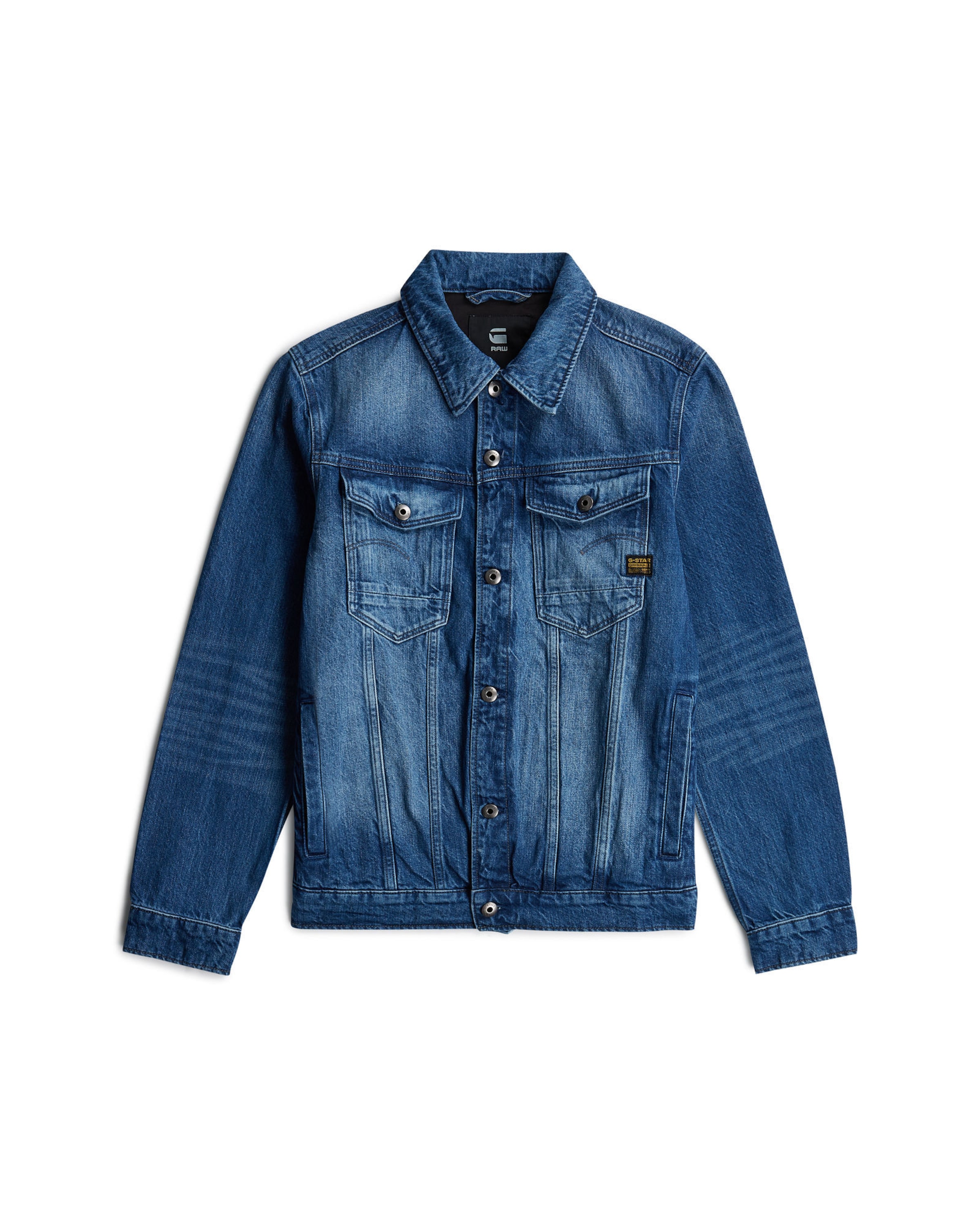 G-STAR Between-season jacket 'Essential' in Blue denim, Item view
