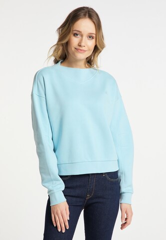 DreiMaster Vintage Sweatshirt in Blauw: voorkant