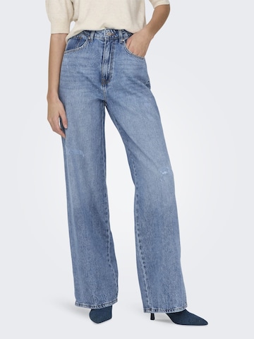 ONLY Wide leg Jeans 'HOPE' in Blue: front