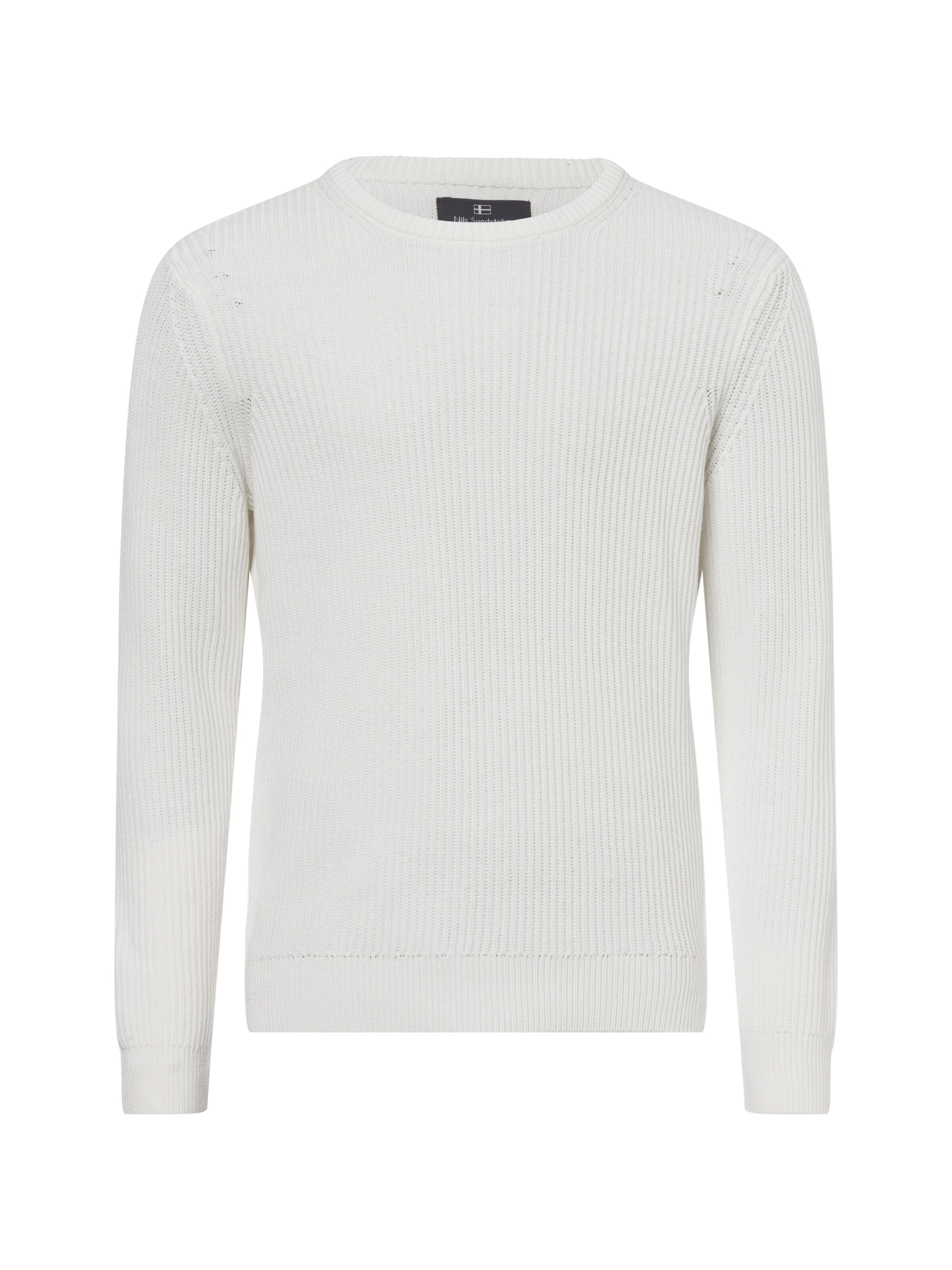 Nils Sundström Pullover in Weiß: Vorderseite
