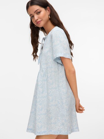VERO MODA Jurk 'VMFLEUR' in Blauw