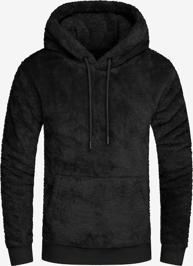 behype Sweatshirt in schwarz, Produktansicht